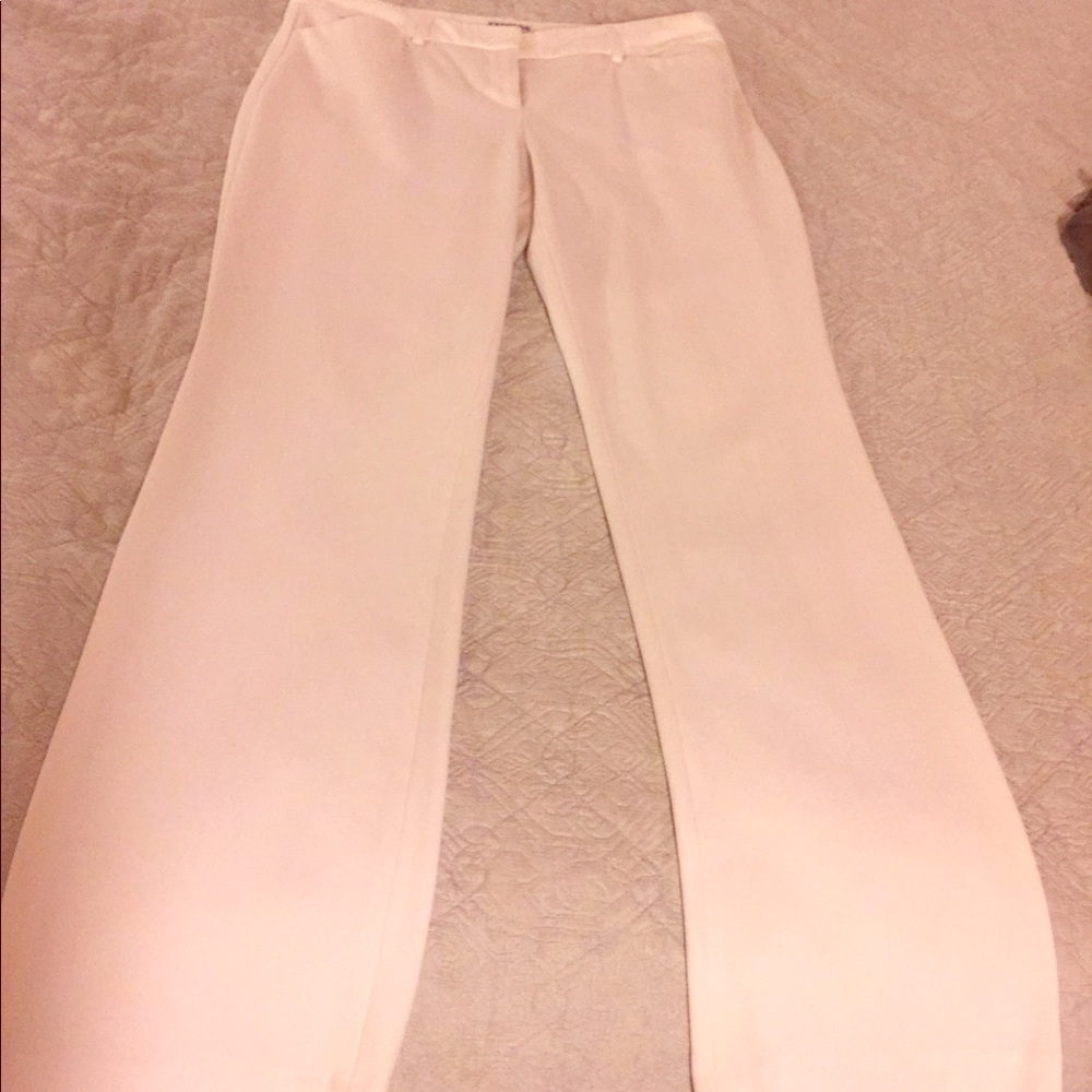 Express Editor White Slacks